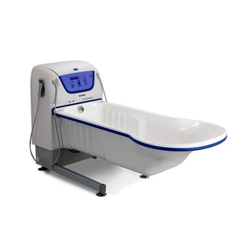 Vasca da bagno ospedaliera elettrica - Rhapsody - Arjo - regolabile in altezza / Snoezelen