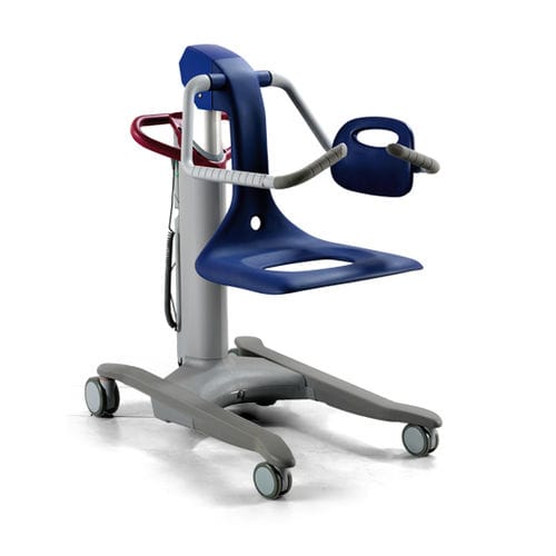 Sedia da doccia con braccioli - Alenti® - Arjo - con schienale / con rotelle / con apertura igienica