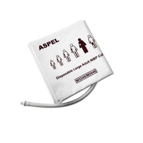 Bracciale per controllo di pressione arteriosa - v.401D - ASPEL  - per adulto / monouso / monotubo