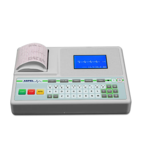 Sistema ECG veterinario 1 canale - MINT v.07.102W - ASPEL  - 3 canali / USB