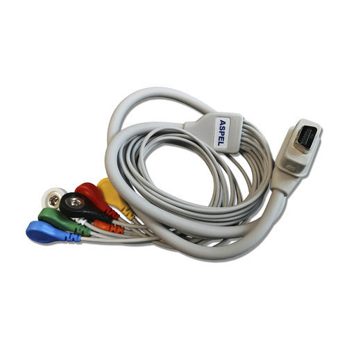 Cavo ECG per Holter cardiaco - KRH-703 v.422 - ASPEL  - 7 fili