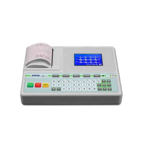 Elettrocardiografo da riposo - MINT v.07.102  - ASPEL  - 3 canali / 1 canale / digitale