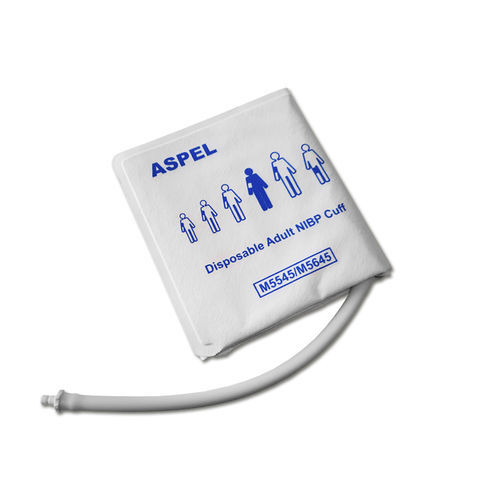 Bracciale per controllo di pressione arteriosa - v.401S  - ASPEL  - per adulto / monotubo / monouso