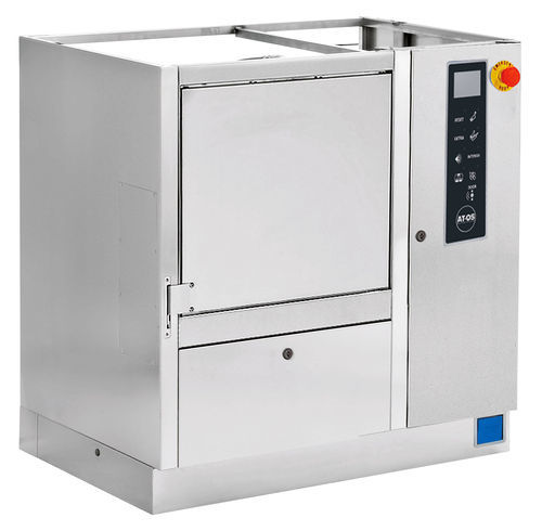 Lavastrumenti a termodisinfezione per padelle igieniche - AF2.90AG - AT-OS   - da terra / con generatore di vapore / con porte automatiche
