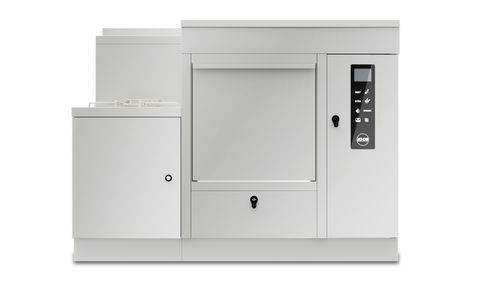 Lavastrumenti a termodisinfezione per padelle igieniche - AF2.135B - AT-OS - da terra / con generatore di vapore / con pompette dosatrici per l'addolcimento dell'acqua