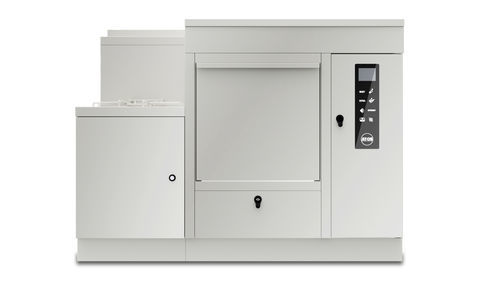 Lavastrumenti a termodisinfezione per padelle igieniche - AF2.135L - AT-OS - da terra / con generatore di vapore / con pompette dosatrici per l'addolcimento dell'acqua