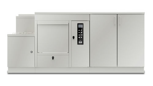 Lavastrumenti a termodisinfezione per padelle igieniche - AF2.225L - AT-OS - da terra / con generatore di vapore / con pompette dosatrici per l'addolcimento dell'acqua