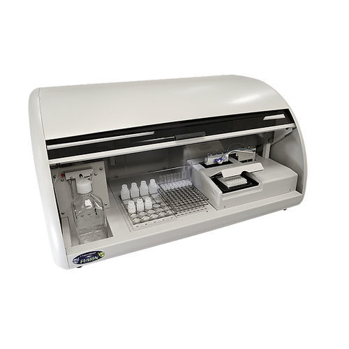 Analizzatore immunologico interamente automatizzato - ChemWell® FUSION - Awareness Technology - per diagnosi clinica / a chemiluminescenza / ELISA