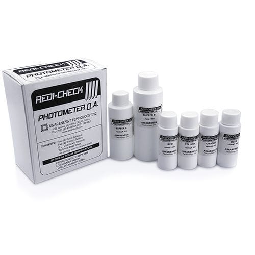 Kit di reagenti in soluzione - Redi-Check - Awareness Technology - di biochimica / di calibrazione