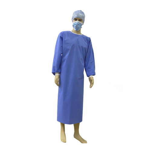 Camice chirurgico unisex - NB 0197 - Panther Healthcare - traspirante / blu