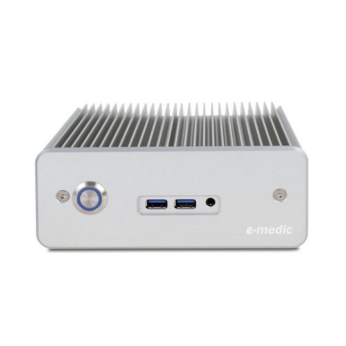 Case PC medicale Intel® Core i5 - e-medic™ Silence XT-M - Baaske Medical - portatile / 500 GB / SSD 256 Go