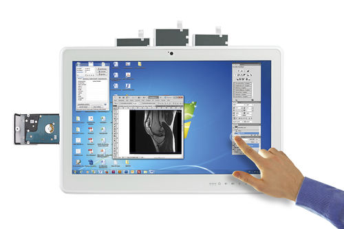 Panel PC medicale Intel® Core i7 - e-medic™ Silence TP 7 - Baaske Medical - all-in-one / SSD 128 GB / SSD 256 Go
