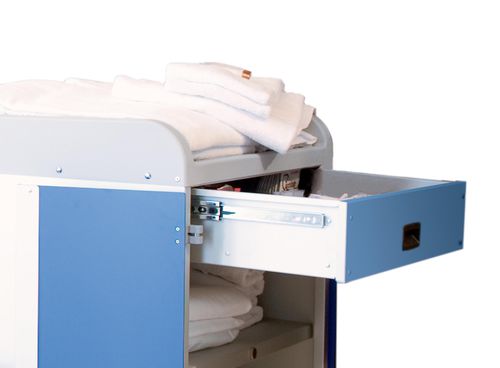 Cassetto medico - CS3950 - Alvi - per carrello / in alluminio