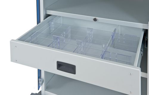 Cassetto medico - CS4000 - Alvi - per carrello / su guida di scorrimento