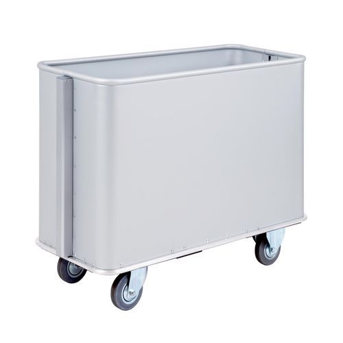Carrello portabiancheria per sacchi sporchi - 680 CR 2+2 - Alvi - medico / da trasporto / con grande scomparto