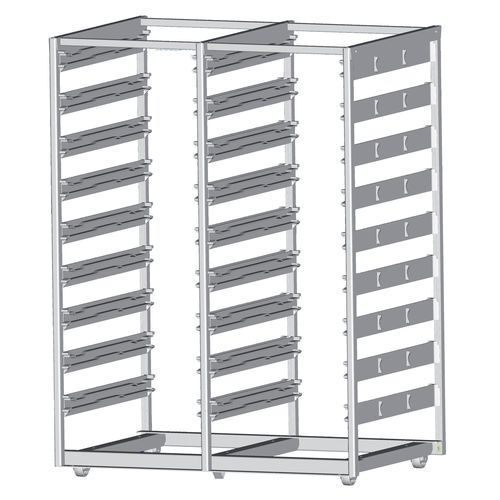 Scaffalatura modulare - SY 5020/2 - Alvi - per contenitori / con griglia / con struttura aperta