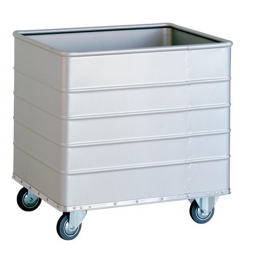 Carrello portabiancheria medico - 1380 CR - Alvi - da trasporto / per biancheria