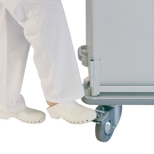 Ruota per carrello medico - YRU 160/200F - Alvi - con freno / girevole