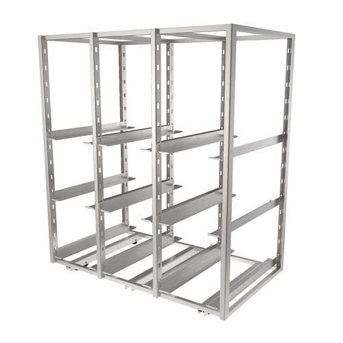 Carrello per uso generale - SY 8025/3 - Alvi - di trasporto / in acciaio inossidabile