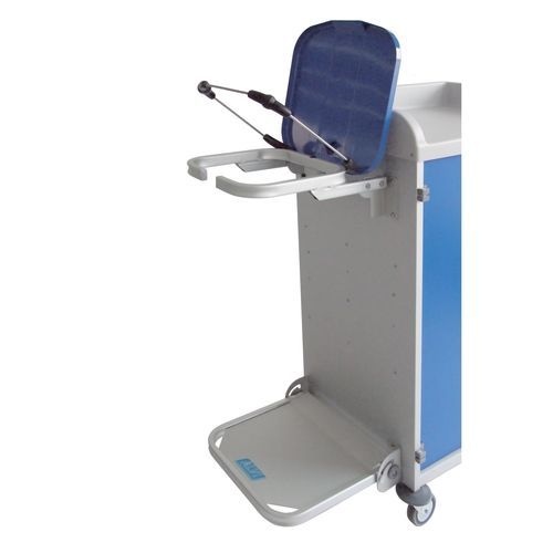 Supporto per sacco della spazzatura - XA3950/3881 - Alvi - con rotelle / in acciaio inossidabile / di contenimento