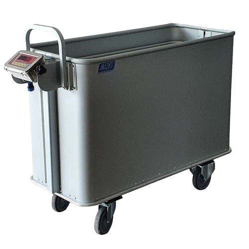 Carrello medico - 680/30 CR - Alvi - di trasporto / per gesso / in acciaio inossidabile