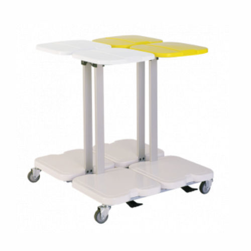 Carrello portabiancheria per sacchi sporchi - 3846 CR - Alvi - medico / da trasporto / con pedale