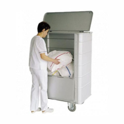 Carrello portabiancheria per sacchi sporchi - 2050 CR - Alvi - ospedaliero / da trasporto / di stoccaggio