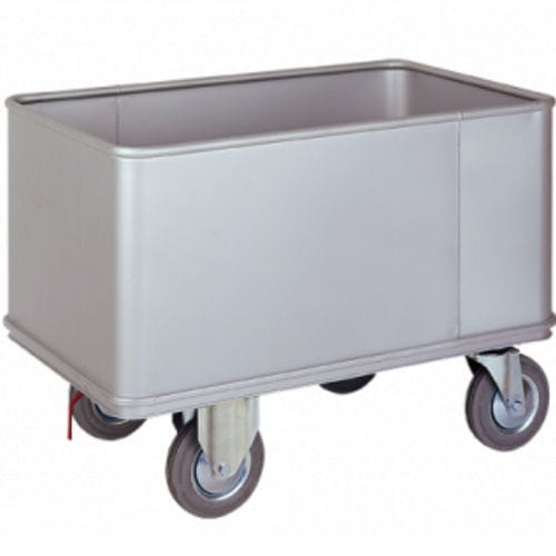 Carrello portabiancheria per sacchi sporchi - 858 CR - Alvi - medico / da trasporto / con grande scomparto
