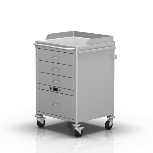 Carrello per anestesia - 2-347 - ALVO Medical - per uso generale / di trasporto / in acciaio inossidabile