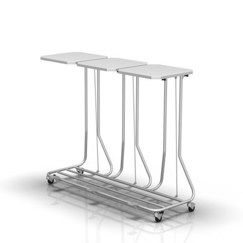 Carrello medico - 2-105 - ALVO Medical - per uso generale / di trasporto / portarifiuti