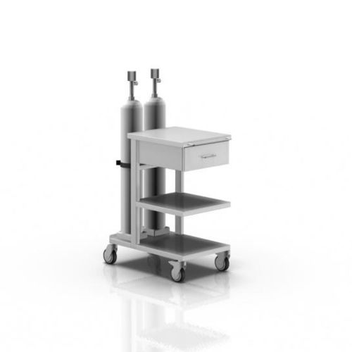 Carrello medico - 2-570 - ALVO Medical - per dispositivi medici / di trasporto / in acciaio inossidabile