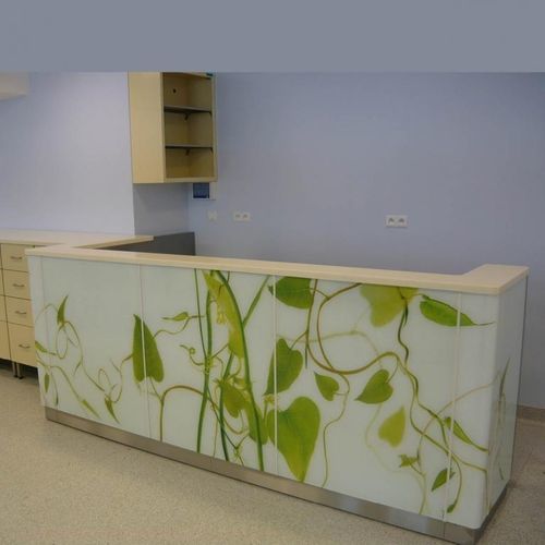 Scrivania rettangolare - 2-397 - ALVO Medical - da reception