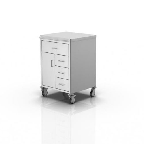 Carrello per anestesia - 2-316 - ALVO Medical - per uso generale / di trasporto / in acciaio inossidabile
