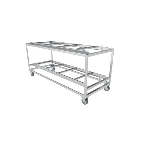 Scaffalatura 2 ripiani - N2-711 - ALVO Medical - per stoccaggio di cadaveri / in acciaio inossidabile