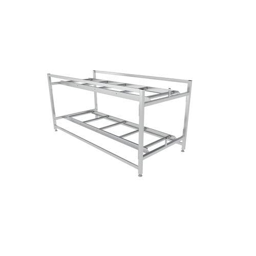 Scaffalatura 3 ripiani - N2-701 - ALVO Medical - per stoccaggio di cadaveri / in acciaio inossidabile