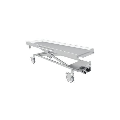 Tavolo di lavaggio salme - N3-101-1 - ALVO Medical - rettangolare / ad altezza regolabile / mobile