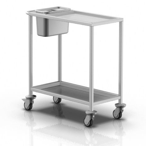 Carrello medico - 2-016 - ALVO Medical - per strumenti / multifunzione / in acciaio inossidabile
