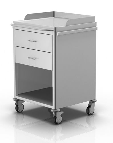 Carrello per anestesia - 2-345 - ALVO Medical - portacateteri / di trasporto / in acciaio inossidabile