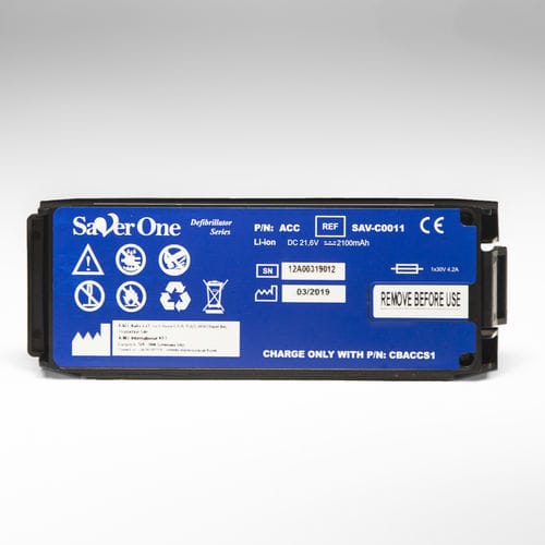 Batteria per defibrillatore - SAV-C0011 - A.M.I. ITALIA - al litio / compatta