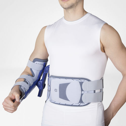 Steccobenda per spalla - SecuTec® Omo - Bauerfeind - limitazione di rotazione della spalla / abduzione della spalla / con fascia di sostegno in vita