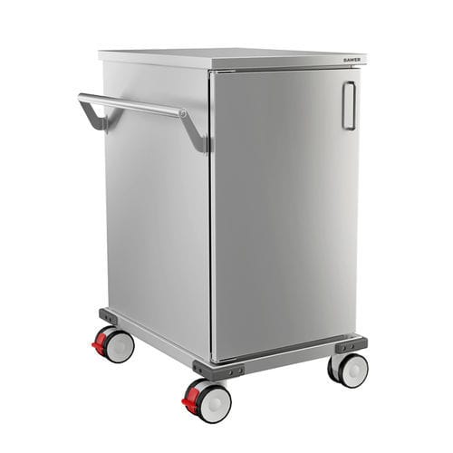 Carrello medico - 822K11 - Bawer - ospedaliero / per uso generale / di pulizia