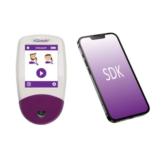 Applicazione mobile di monitoraggio - NObreath® integration - Bedfont Scientific - medicale per test polmonari / medica / Androïd