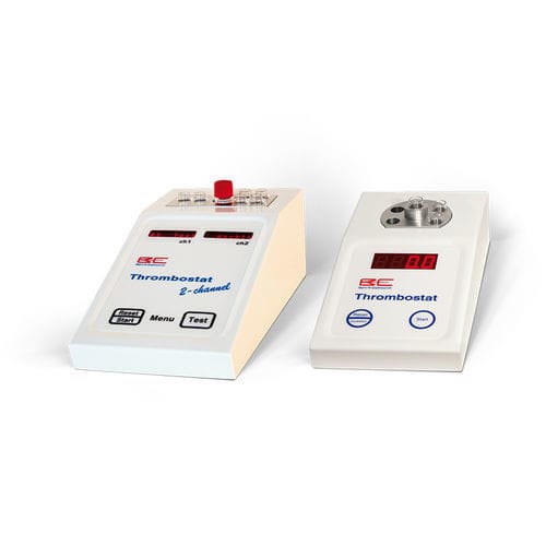 Analizzatore di coagulazione semiautomatico - Thrombostat - Behnk Elektronik - 2 canali / meccanico