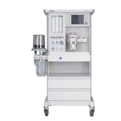 Sistema per anestesia su carrello - Aeon7200A  - Beijing Aeonmed  - con monitoraggio respiratorio / con ventilatore / con miscelatore di gas elettronico