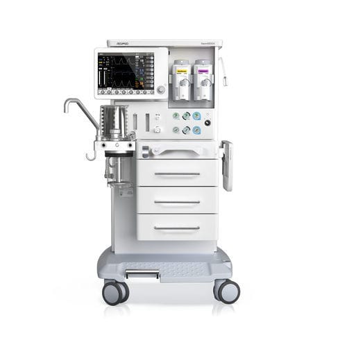 Sistema per anestesia su carrello - Aeon8800A - Beijing Aeonmed  - con monitoraggio respiratorio / con miscelatore di gas elettronico