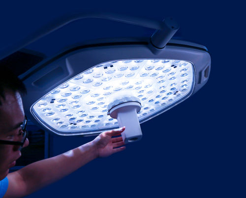 Lampada scialitica a soffitto - OL9600 - Beijing Aeonmed  - LED / 2 bracci