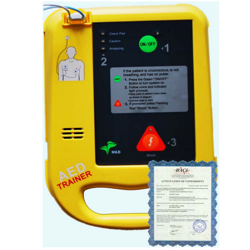Defibrillatore esterno automatico - AED7000 - Beijing M&B Electronic Instruments   - didattico