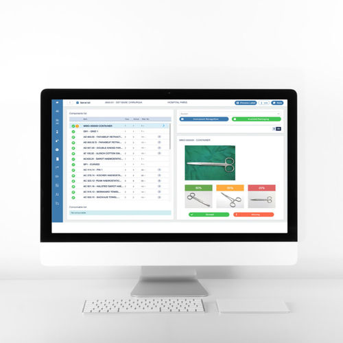Sistema di gestione e localizzazione delle scorte - SmartHub Flow - Belimed - di tracciabilità / di sterilizzazione / di scambio