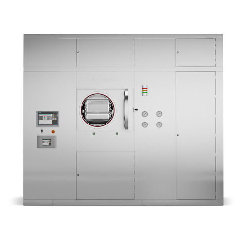 Chiuditrice per l'industria farmaceutica - SPE series - Belimed - per flacone / per bottiglie / a pavimento
