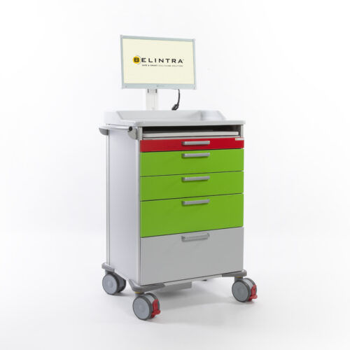Carrello per farmaci - Medicart IT - Belintra - medico / per cartelle cliniche / multifunzione